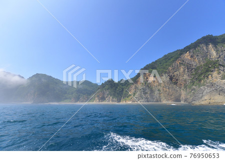2020年夏天岩手縣北山崎市及周邊的景色 76950653