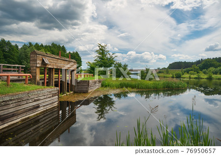 Augustow Canal Poland, Belarus. Augustow Canal Poland, Belarus. 76950657