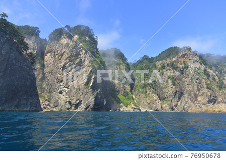 2020年夏天岩手縣北山崎市及周邊的景色 2020年夏天岩手縣北山崎市及周邊的景色 76950678