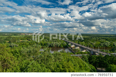 View of Vladimir city, Russia. View of Vladimir city, Russia. 76950731