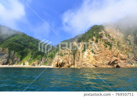 Scenery of Kitayamazaki, Iwate Prefecture and its surroundings in the summer of 2020 76950751