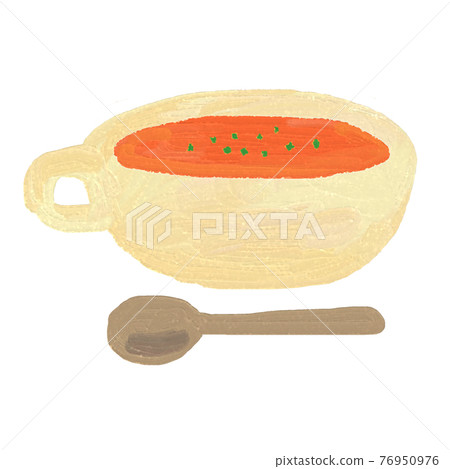 蝦濃湯（湯）手繪 76950976