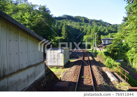 2020年三陸鐵道里亞斯線從宮古站到富代站的風景和火車窗外的風景 2020年三陸鐵道里亞斯線從宮古站到富代站的風景和火車窗外的風景 76951844