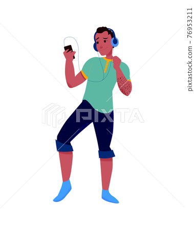 Listening To Music Composition 76953211