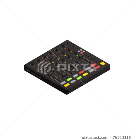 Midi Controller Icon 76953318