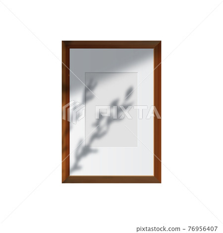 Shadow On Frame Illustration - Stock Illustration [76956407] - PIXTA