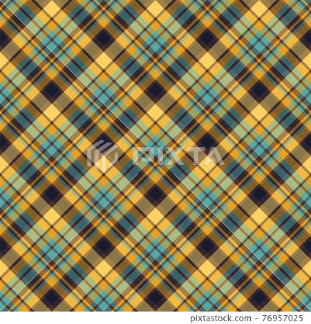 Plaid seamless pattern. Vector background of textile ornament. Flat fabric design. Plaid seamless pattern. Vector background of textile ornament. Flat fabric design. 76957025