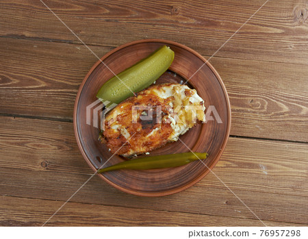 grilled steak cod 76957298