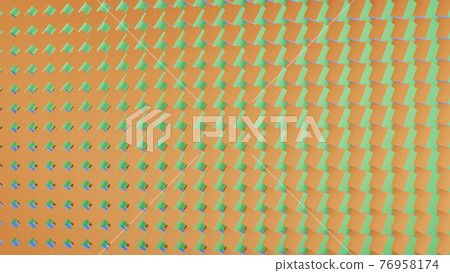 Colorful cubes patter. 3D Illustration. Colorful cubes patter. 3D Illustration. 76958174