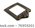Classical photo frame with floral patterns 76959201