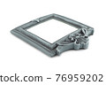 Studio shot of a baroque style photo frame 76959202