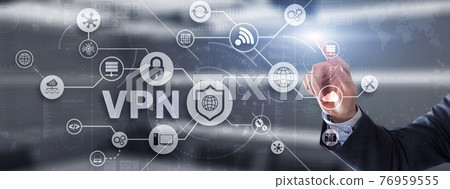 Virtual private network VPN. Provides privacy, anonymity and security to users by creating a private network connection across a public network connection 76959555