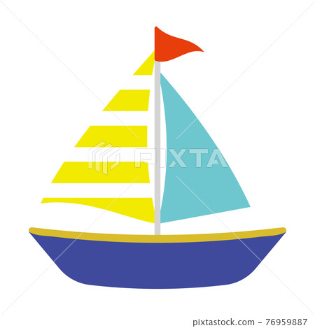 Yacht material illustration 76959887