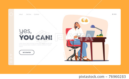 Yes, You Can Landing Page Template. Man Loser Deleted Important Information from Computer by Mistake, Stupidity Yes, You Can Landing Page Template. Man Loser Deleted Important Information from Computer by Mistake, Stupidity 76960283