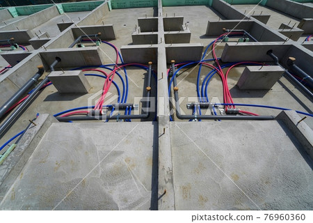 Waterworks for a newly built studio apartment 76960360