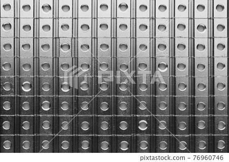 slide screw nuts in a row, abstract industrial background slide screw nuts in a row, abstract industrial background 76960746