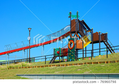荒川區新宮前公園滑梯新公園 76960798