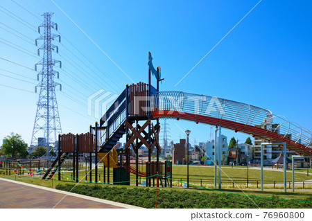 荒川區新宮前公園滑梯新公園 荒川區新宮前公園滑梯新公園 76960800