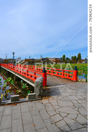 高田城跡公園 西堀 西堀橋 高田市 高田城跡公園 西堀 西堀橋 高田市 76964234