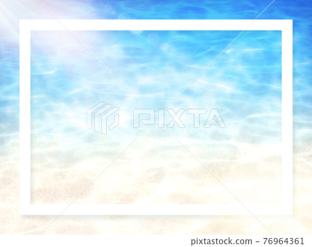 Glittering wave frame-there are multiple variations 76964361