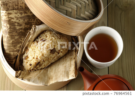 粽子、九州和茶（俯視圖） 76964561