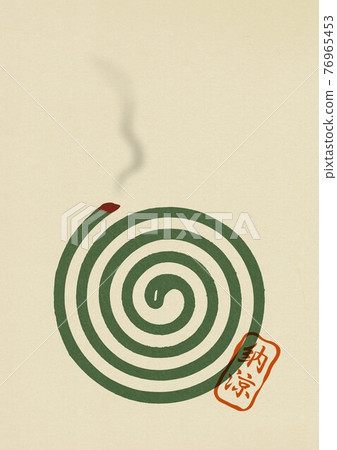 Summer greeting mosquito coil 76965453