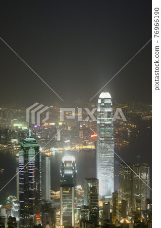 Hong Kong at night from Victoria Peak 5 March 2005 Hong Kong at night from Victoria Peak 5 March 2005 76966190