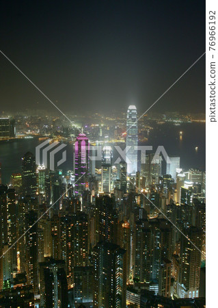 Hong Kong at night from Victoria Peak 5 March 2005 Hong Kong at night from Victoria Peak 5 March 2005 76966192