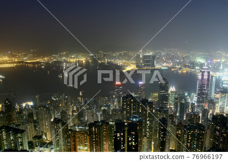 Hong Kong at night from Victoria Peak 5 March 2005 76966197