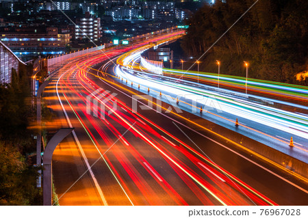 《Kanagawa Prefecture》 Transportation image, Tomei Expressway 《Near Tokyo Toll Gate》 《Kanagawa Prefecture》 Transportation image, Tomei Expressway 《Near Tokyo Toll Gate》 76967028