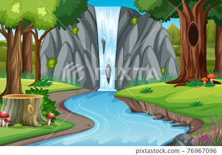 Nature outdoor forest background Nature outdoor forest background 76967096
