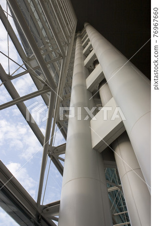 the close up of The Hong Kong Convention and Exhibition Centre 16 Dec 2006 the close up of The Hong Kong Convention and Exhibition Centre 16 Dec 2006 76967660