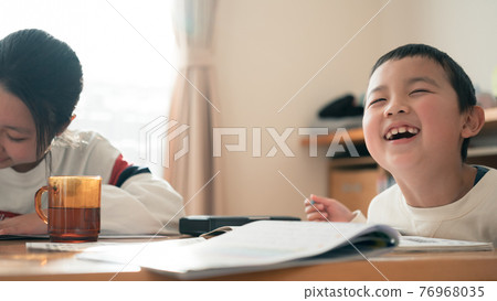 homework, younger, boy 76968035