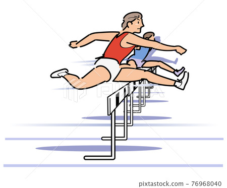 跨欄跳躍比賽 76968040