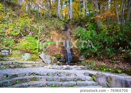 Togakushi Shrine Chusha Sazare Waterfall Togakushi, Nagano City 76968708
