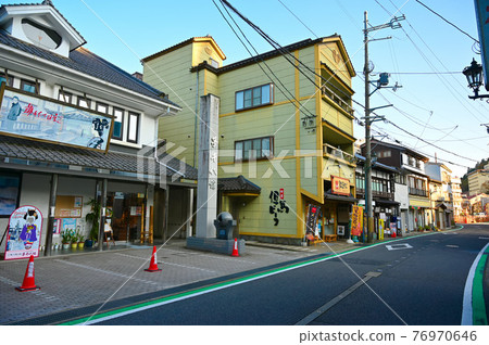 湯村溫泉 溫泉街 街景 兵庫縣新溫泉鎮 湯村溫泉 溫泉街 街景 兵庫縣新溫泉鎮 76970646