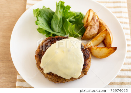 Cheese Hamburger Cheese Hamburger 76974035