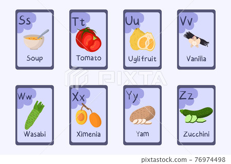 Colorful Alphabet Letter S T U V W X Y Z Stock Illustration Colorful Alphabet Letter S T U V W X Y Z Stock Illustration