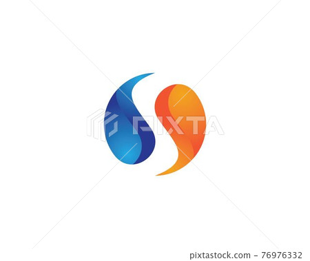 Yin yang icon 76976332