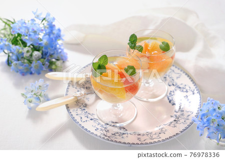 Early summer fruit jelly agar jelly 76978336