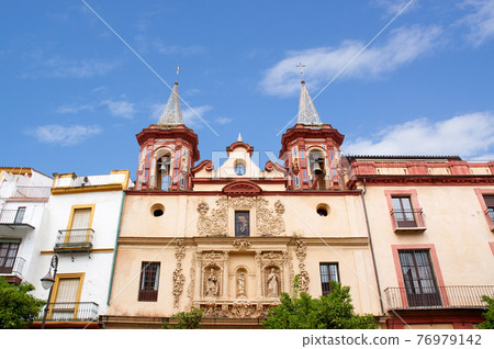 Historic buildings and monuments of Seville, Spain. Hospital de Nuestra Seniora de la Paz 76979142
