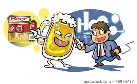 Alcohol Temptation-A businessman caught in a tavern 76979737