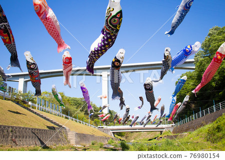 青木河鯉魚旗 76980154