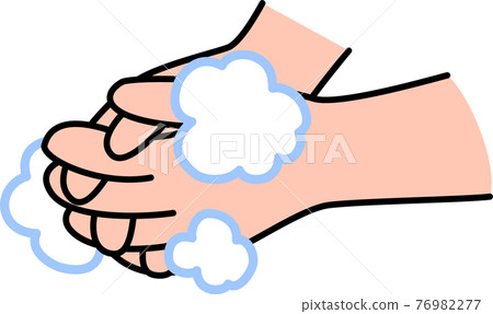Hand wash: Carefully wash your fingertips with lathered soap. Coronavirus Cold Influenza Prevention / Countermeasures 76982277