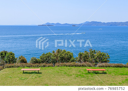 Kozakibana, the westernmost part of mainland Japan, Sasebo City, Nagasaki Prefecture 76985752