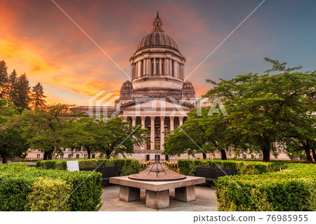 Olympia, Washington, USA State Capitol Building 76985955