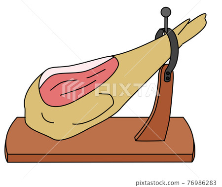 Cured Ham, spanish cuisine, spanish cooking 76986283