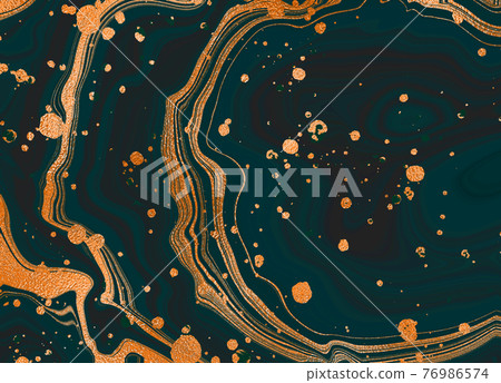 Gold marble design green. Malachite. A beautiful combination of marine marble and gold, beautiful streaks and veins. Gold marble design green. Malachite. A beautiful combination of marine marble and gold, beautiful streaks and veins. 76986574