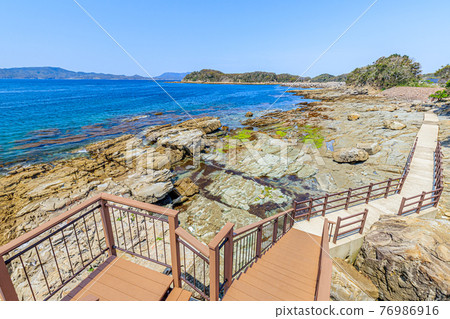 Kozakibana, the westernmost part of mainland Japan, Sasebo City, Nagasaki Prefecture Kozakibana, the westernmost part of mainland Japan, Sasebo City, Nagasaki Prefecture 76986916