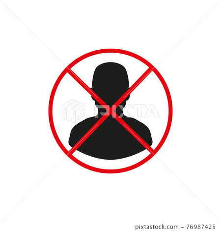 Impeachment icon. Simple element illustration. Impeachment concept symbol design from Elections collection. Can be used for web and mobile. 76987425